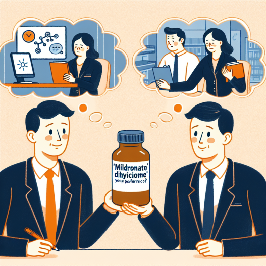 ¿Puede Mildronate Dihydricume afectar tu rendimiento laboral?