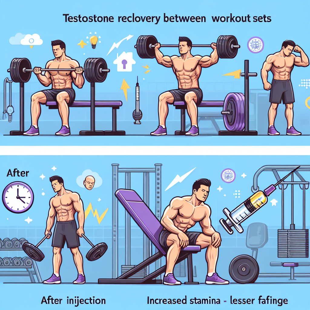 Cómo afecta Enantato de testosterona a la recuperación entre series