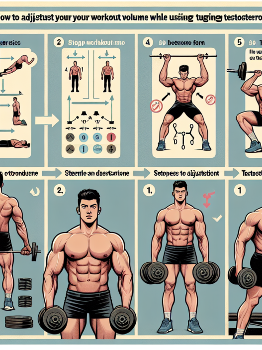 Cómo ajustar el volumen de entrenamiento al usar Testosterona