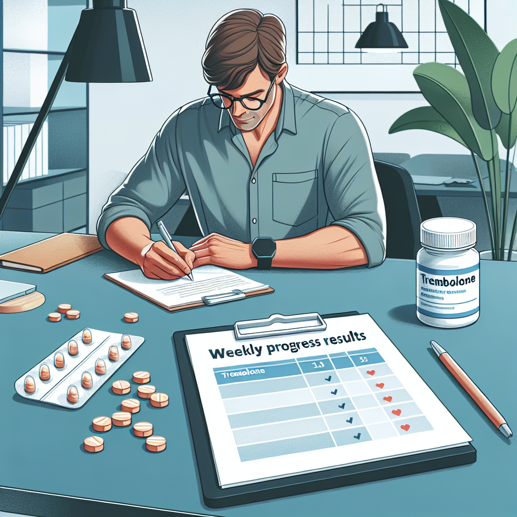 Cómo evaluar tus progresos semanales con Pastillas de trembolona