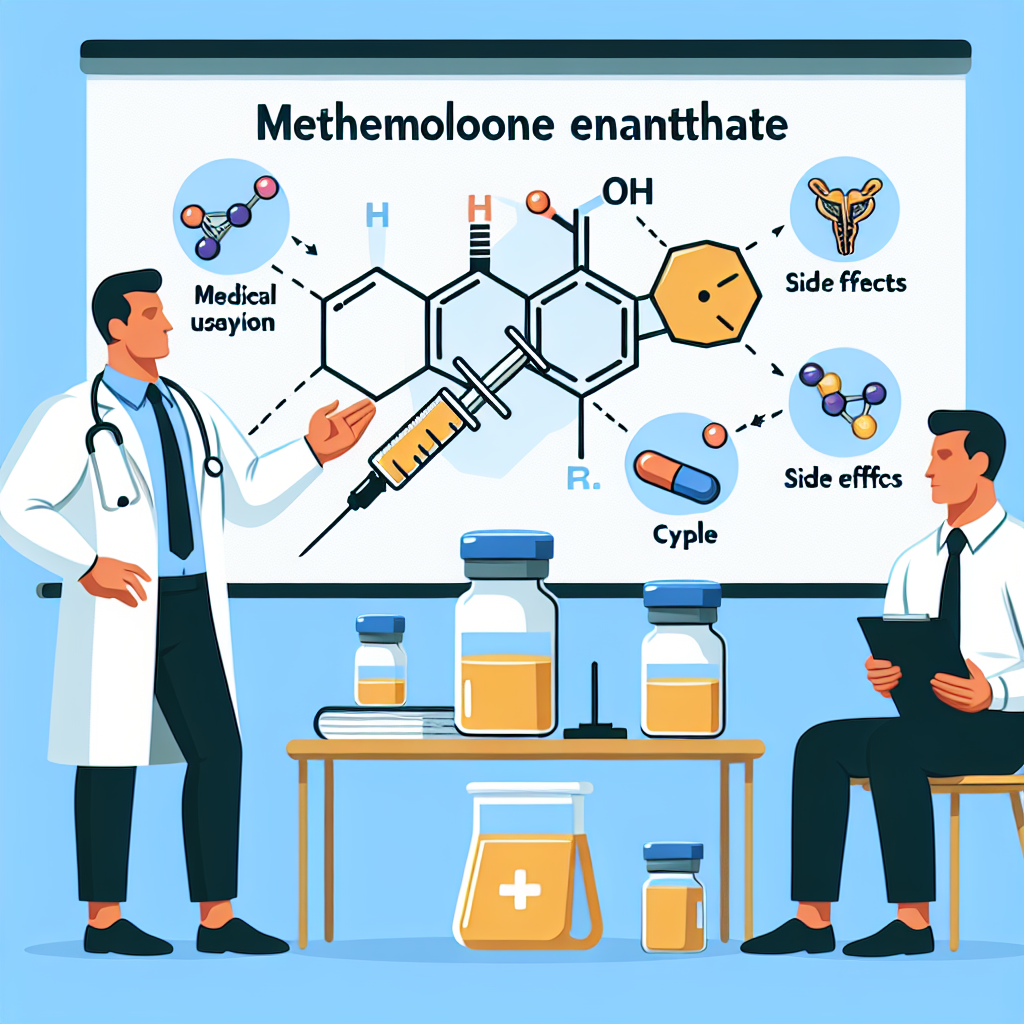 Cómo explicar a un médico que usas Enantato de metenolona