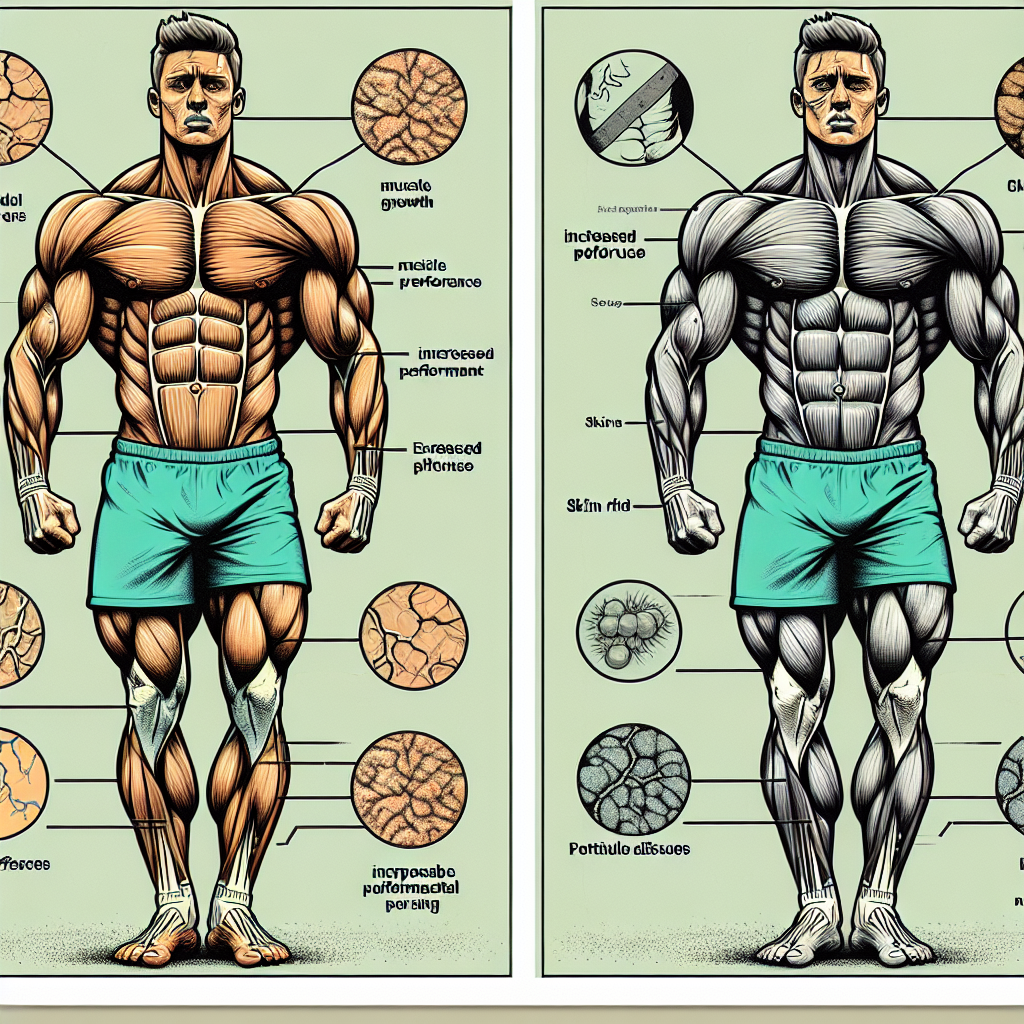 Diferencias entre resultados físicos y estéticos con Estanozolol