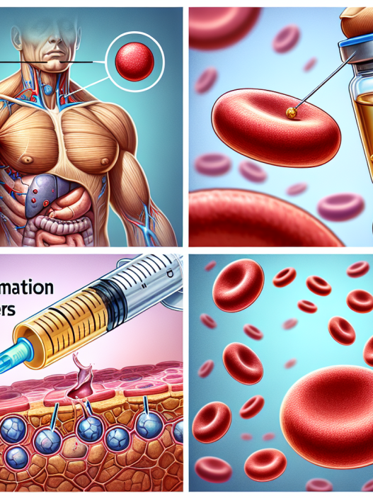 Esteroides inyectables y reducción de marcadores inflamatorios