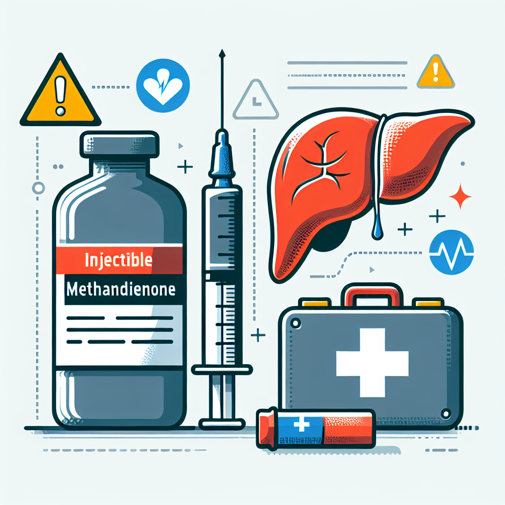Methandienone inyectables y salud hepática: riesgos y cuidados