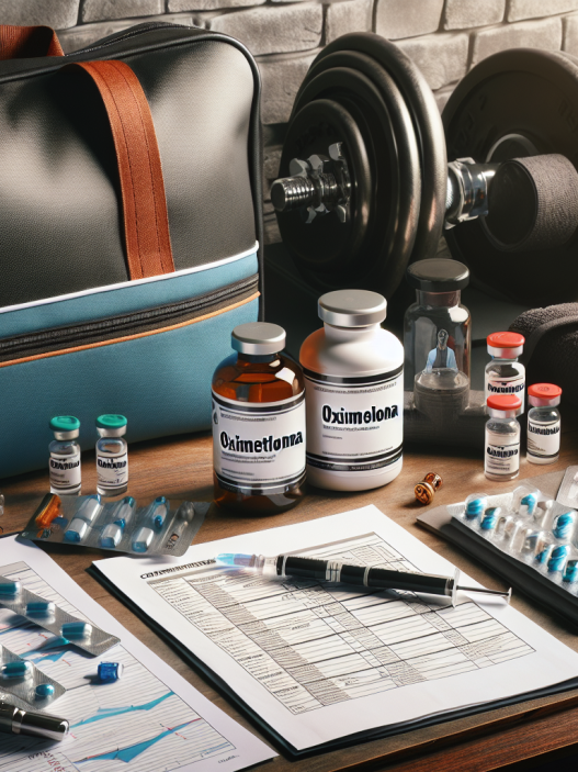 Oximetolona inyectable para preparación de competencia