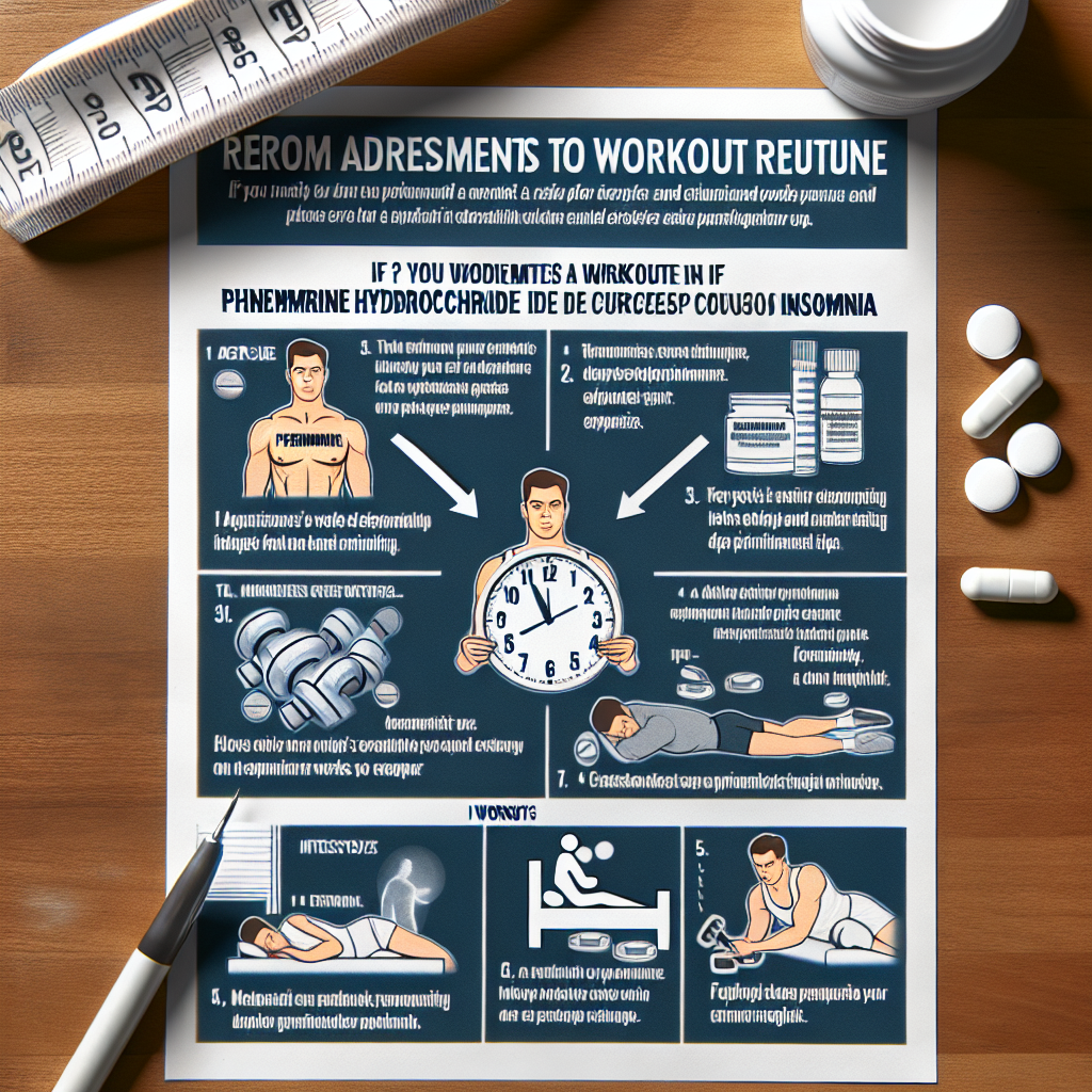 Cómo ajustar el entrenamiento si Phentermine Hydrochlorid produce insomnio