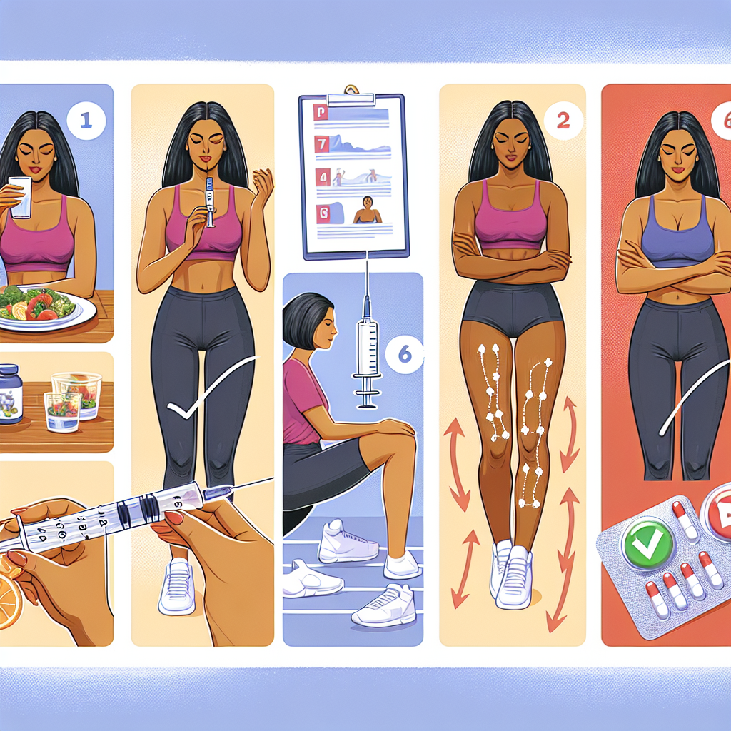 Cómo preparar el cuerpo antes de comenzar Inyecciones y pastillas para adelgazar