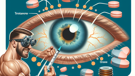 Drostanolona y cambios en la presión ocular