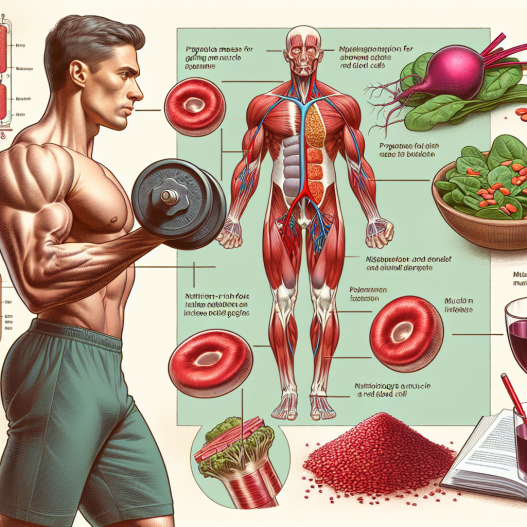 Preparativos para ganar masa muscular y aumento de glóbulos rojos