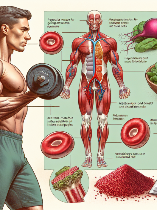 Preparativos para ganar masa muscular y aumento de glóbulos rojos