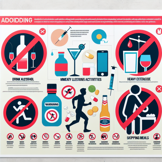 Qué evitar hacer justo después de tomar Inyecciones y pastillas para adelgazar