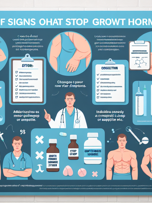 Qué señales indican que debes terminar el ciclo con Hormona del crecimiento