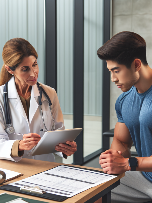 Revisión médica antes de iniciar Preparativos para ganar masa muscular