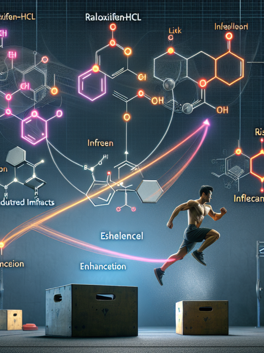 Cómo influye Raloxifen-HCl en entrenamientos pliométricos