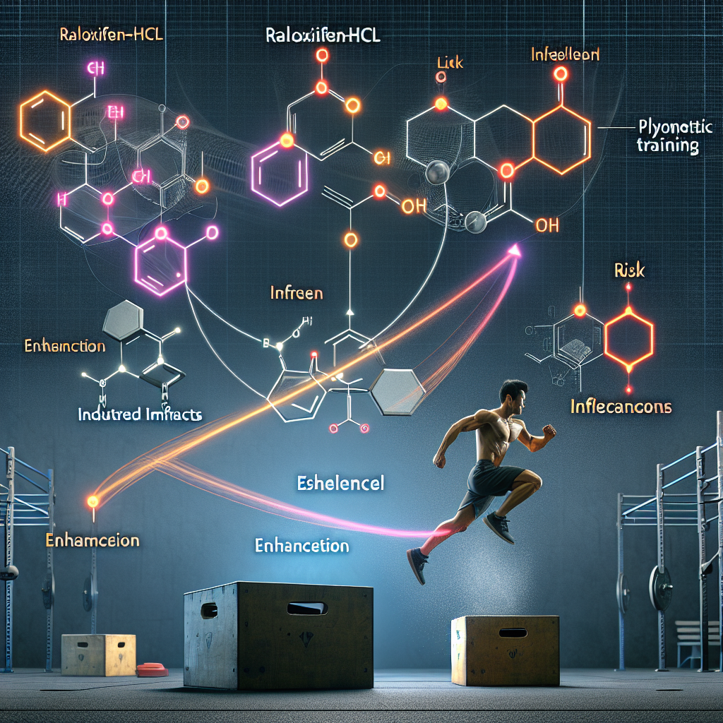 Cómo influye Raloxifen-HCl en entrenamientos pliométricos
