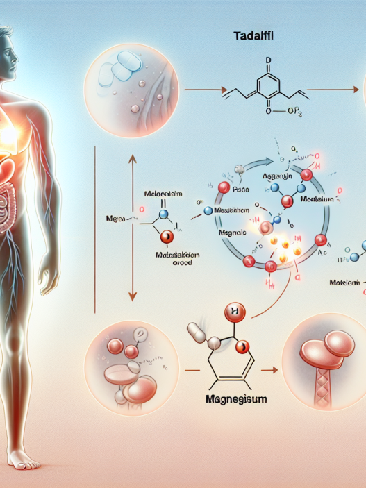 Cómo influye Tadalafil en el metabolismo del magnesio