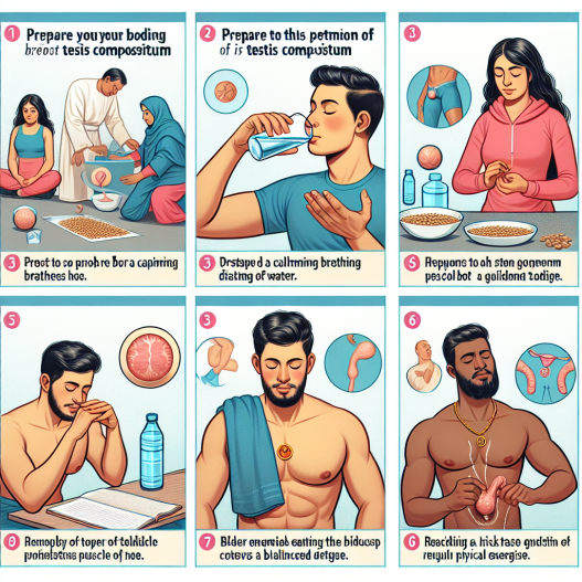 Cómo preparar el cuerpo antes de comenzar Testis Compositum