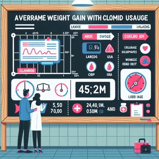 Cuántos kg se ganan con Clomid (en promedio)