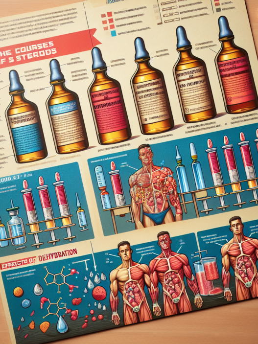 Cursos de esteroides y riesgos de deshidratación
