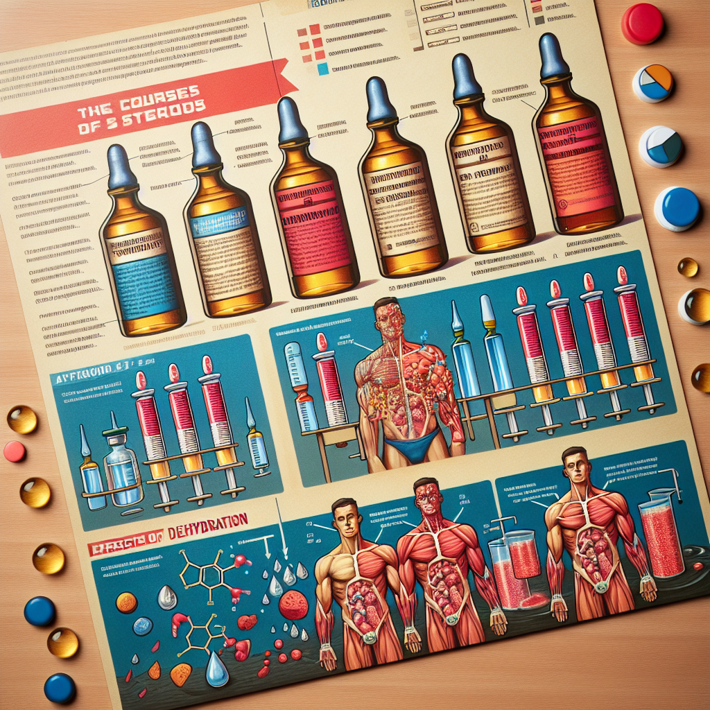 Cursos de esteroides y riesgos de deshidratación