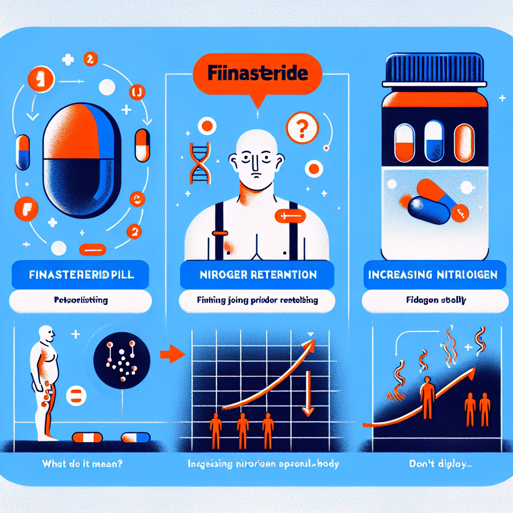 Finasteride y retención de nitrógeno: ¿qué significa?