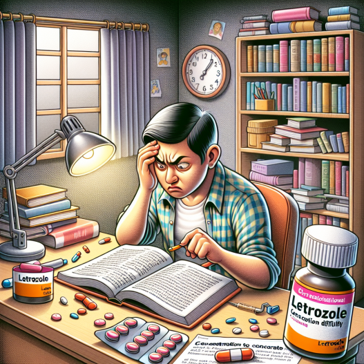 Letrozol y dificultad para concentrarse