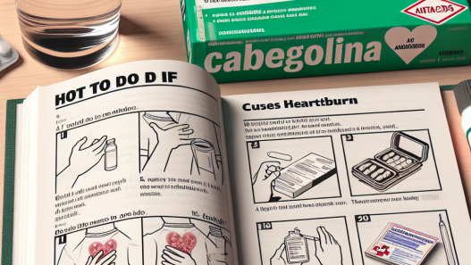 Qué hacer si Cabergolina provoca acidez estomacal