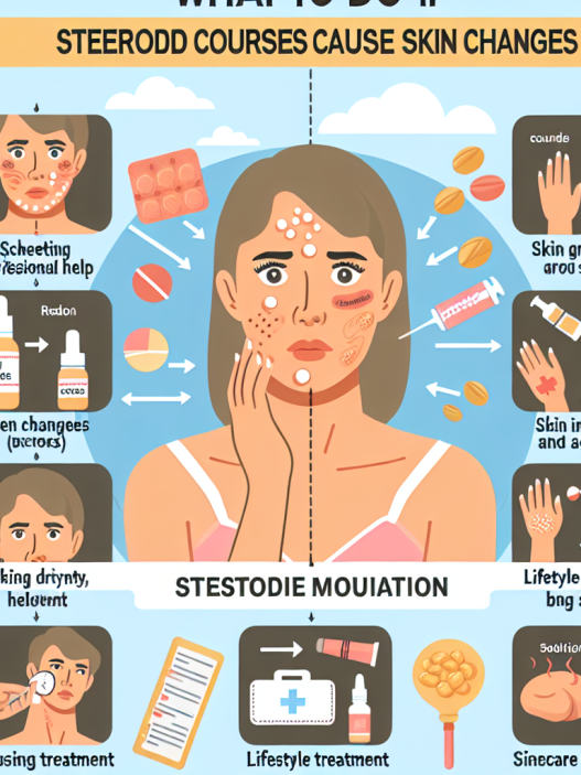 Qué hacer si Cursos de esteroides produce cambios en la piel