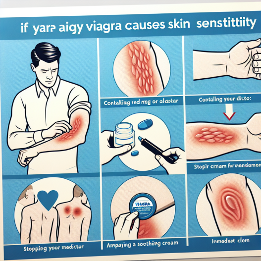 Qué hacer si Viagra causa sensibilidad en la piel