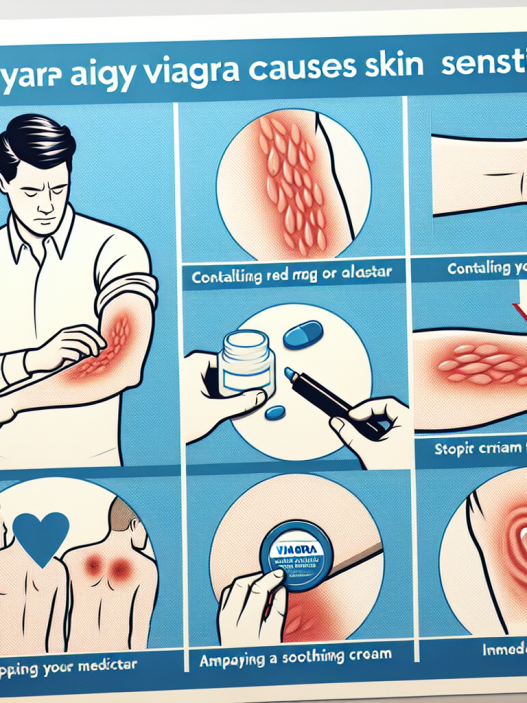 Qué hacer si Viagra causa sensibilidad en la piel
