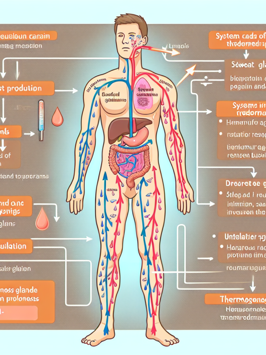 Cómo afecta Insulina a la sudoración y termorregulación