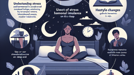 Cómo manejar el insomnio relacionado con Estrés y equilibrio hormonal