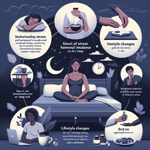 Cómo manejar el insomnio relacionado con Estrés y equilibrio hormonal