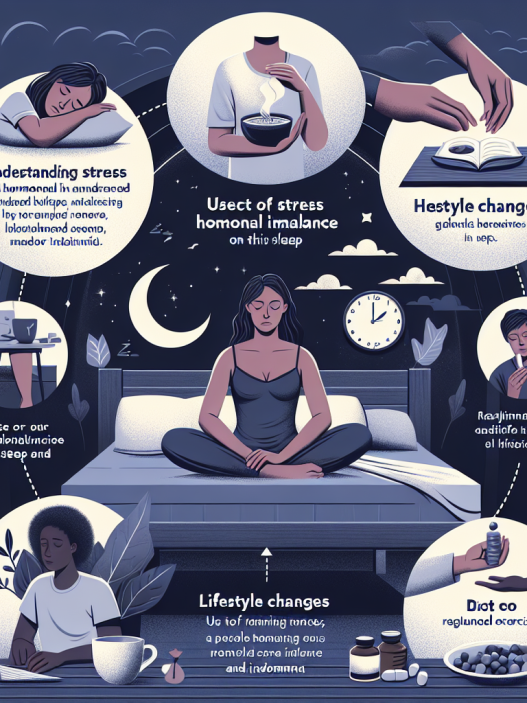 Cómo manejar el insomnio relacionado con Estrés y equilibrio hormonal