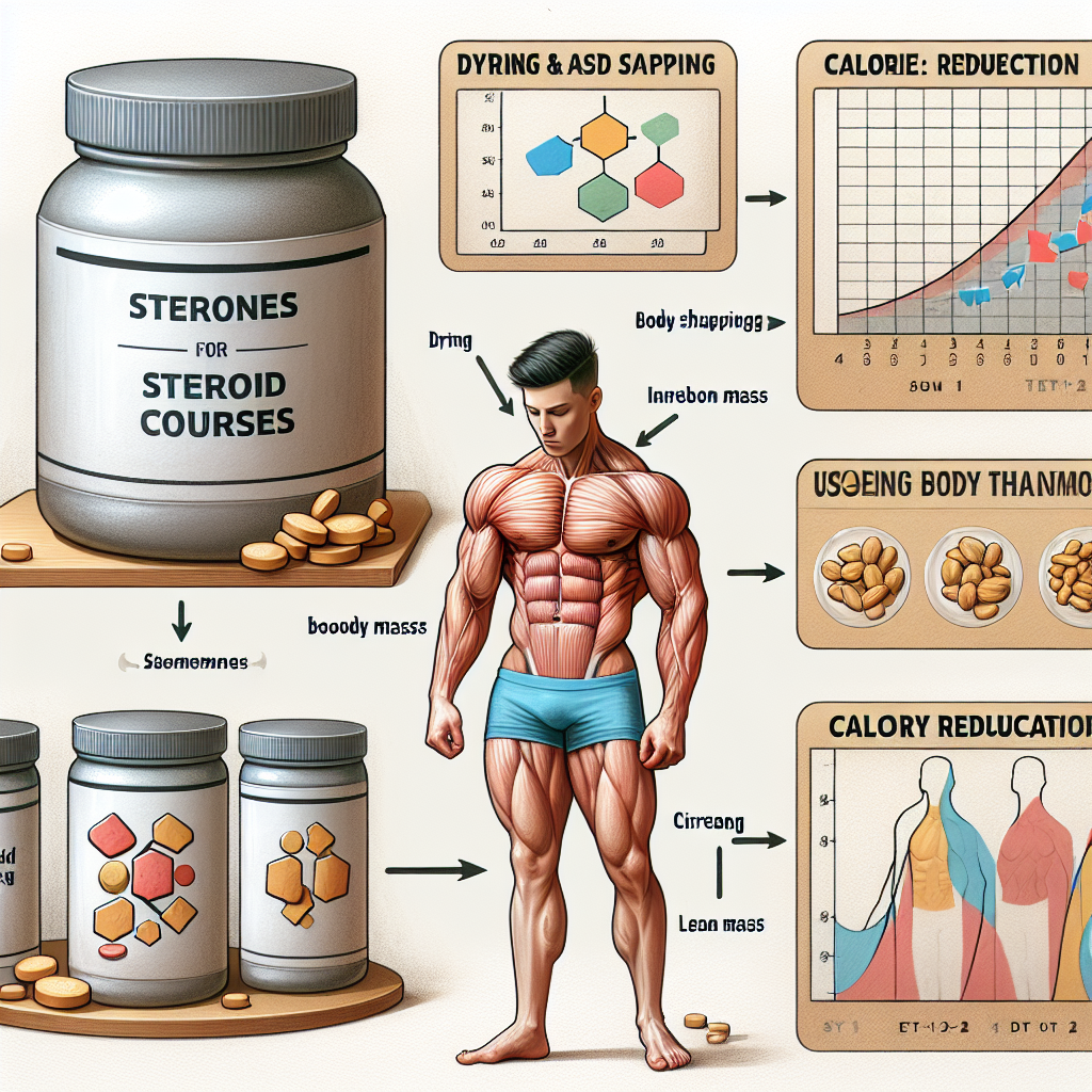 Cómo usar Cursos de esteroides para secado y modelado corporal (aumento de masa magra) en fases de reducción calórica