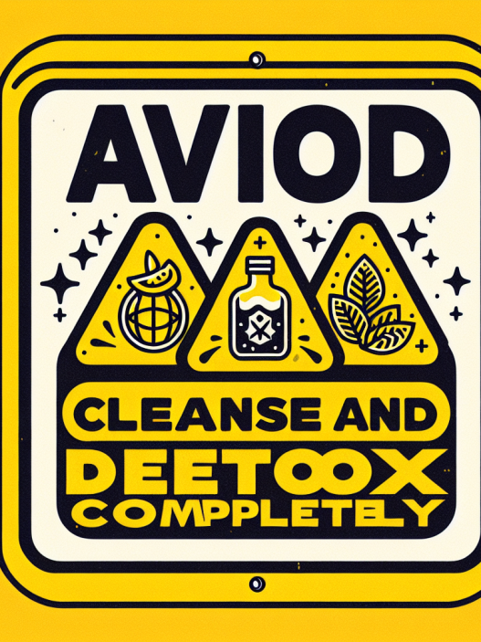 Cuándo evitar completamente Limpieza y desintoxicación