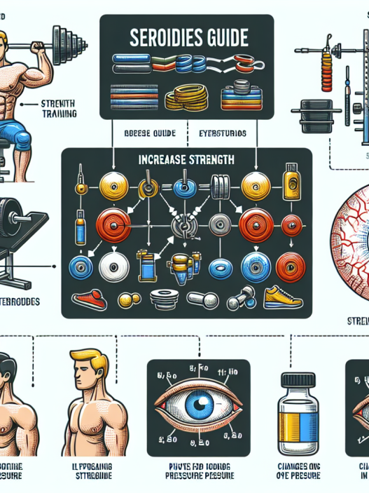 Cursos de esteroides para aumentar la fuerza y cambios en la presión ocular