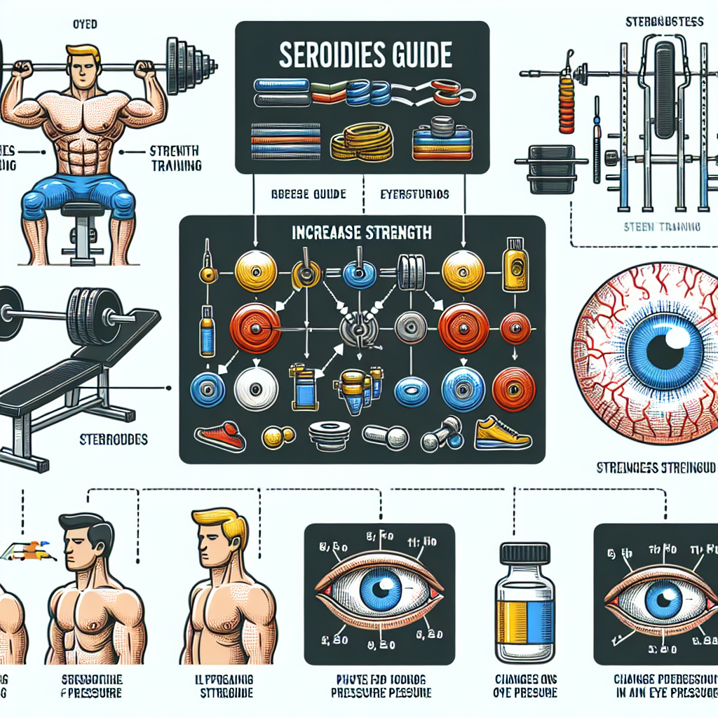 Cursos de esteroides para aumentar la fuerza y cambios en la presión ocular