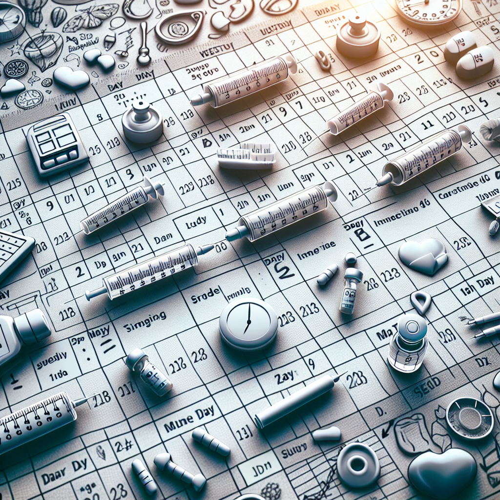 Protocolos semanales con Insulina