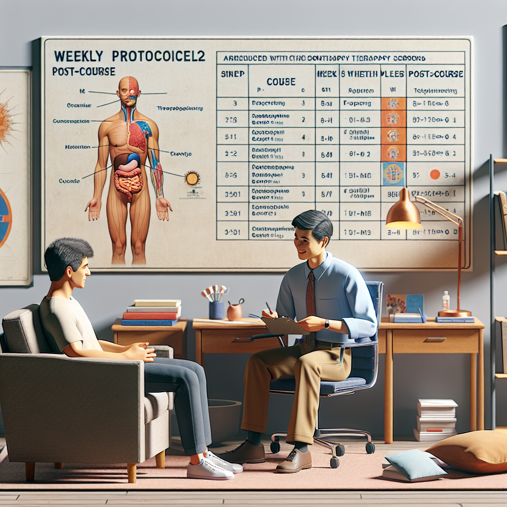 Protocolos semanales con Terapia posterior al curso