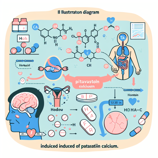Qué cambios hormonales provoca Pitavastatina cálcica