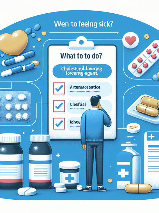 Qué hacer si te sientes enfermo usando Colesterol - agentes reductores
