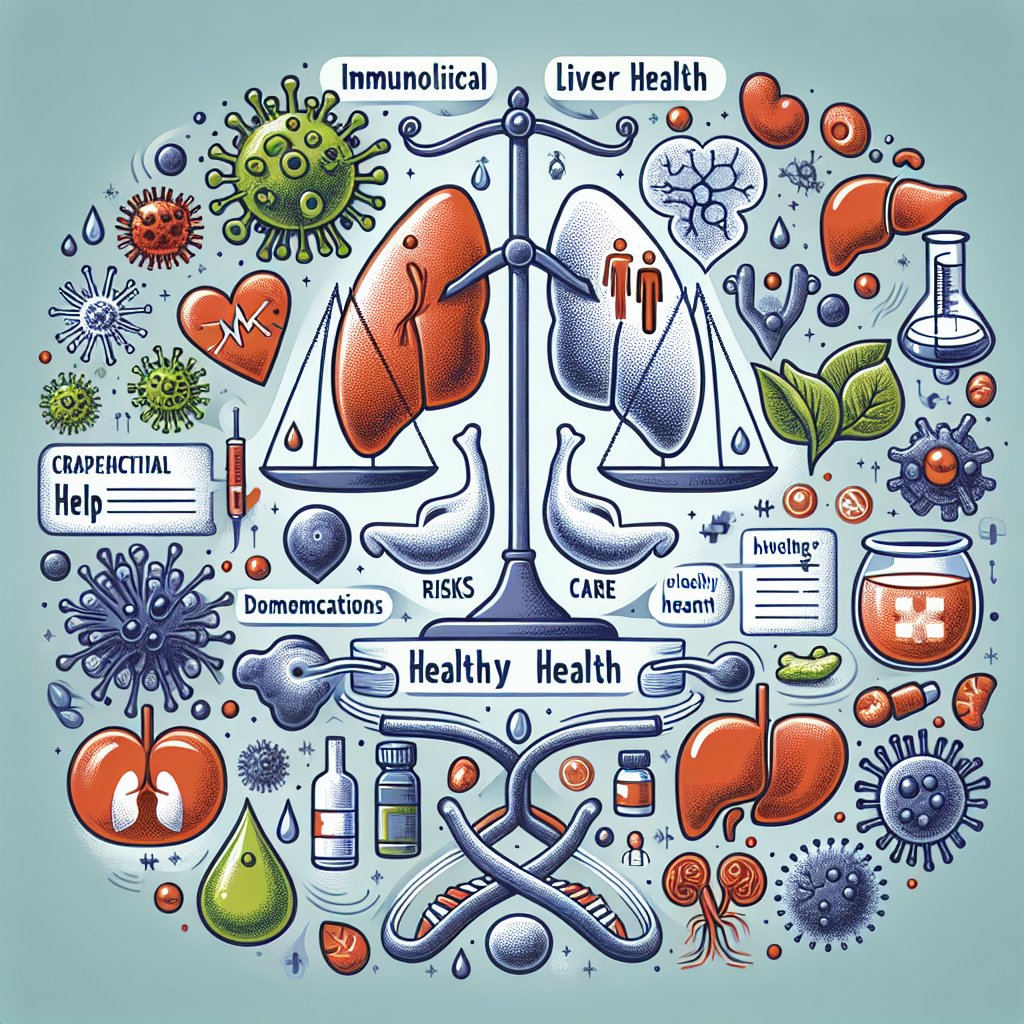 Salud inmunológica y salud hepática: riesgos y cuidados