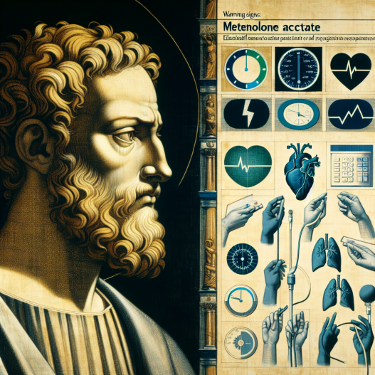 Acetato de metenolona y presión arterial: señales de alerta